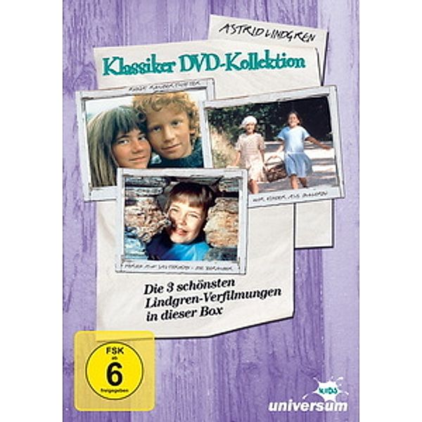Astrid Lindgren Klassiker DVD-Kollektion, Astrid Lindgren