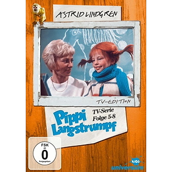 Astrid Lindgren: Pippi Langstrumpf - TV-Serie, Folge 05-08, Astrid Lindgren