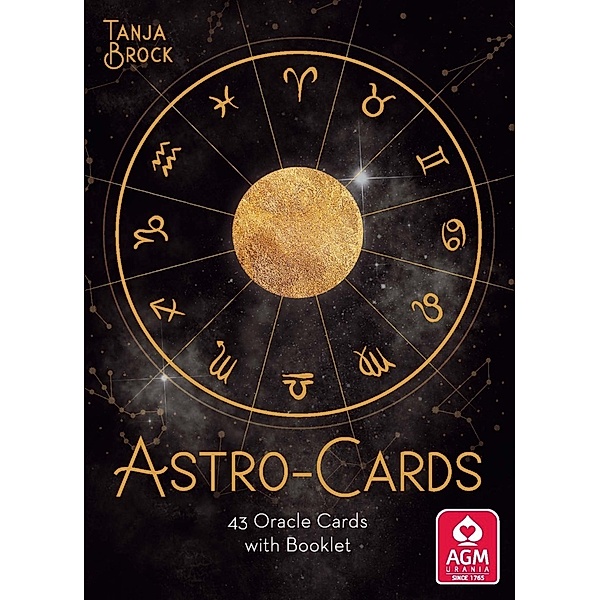Astro Cards GB, m. 1 Buch, m. 43 Beilage, Tanja Brock