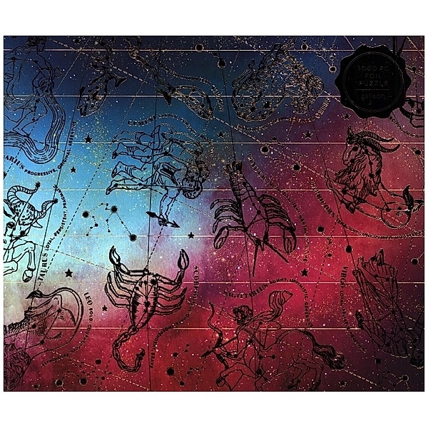 Astrology 1000 Piece Foil Puzzle, Sarah McMenemy