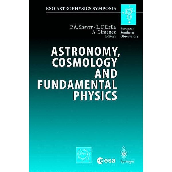 Astronomy, Cosmology and Fundamental Physics