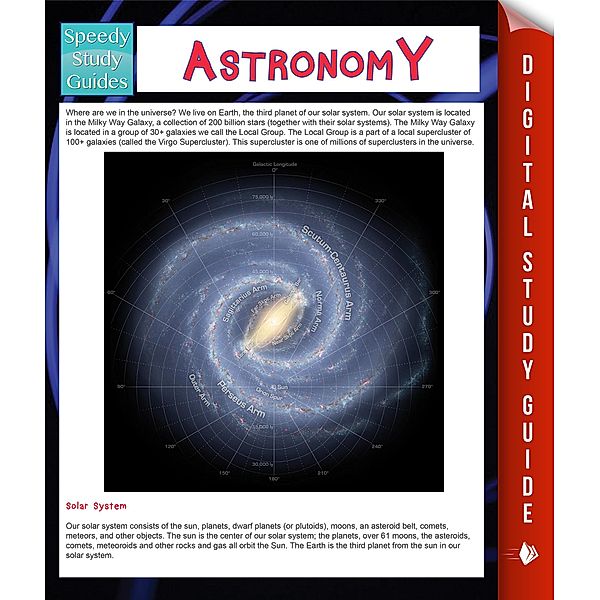 Astronomy (Speedy Study Guides) / Cosmos Edition, Speedy Publishing