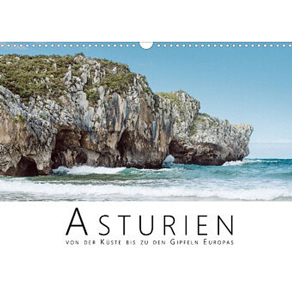 Asturien - Von der Küste bis zu den Gipfeln Europas (Wandkalender 2022 DIN A3 quer), David Pfau