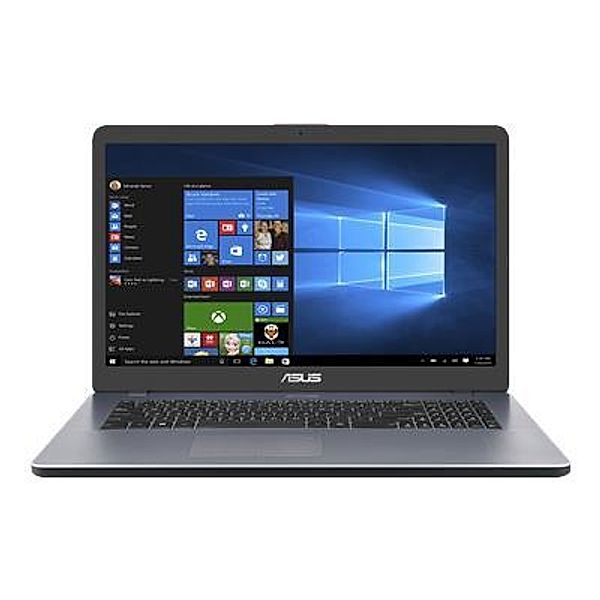 ASUS VivoBook X705UA-BX478T i3-8130U 43,94cm 17.3Zoll HD+Slim Non-Glare IntelHD 8GB DDR4 256GB SSD Win10Home DarkGrey 2Y Warranty