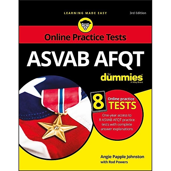 ASVAB AFQT For Dummies, Angie Papple Johnston, Rod Powers