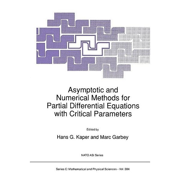 Asymptotic and Numerical Methods for Partial Differential Equations with Critical Parameters / Nato Science Series C: Bd.384