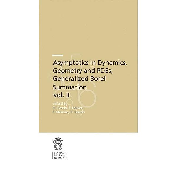 Asymptotics in Dynamics, Geometry and PDEs; Generalized Bore