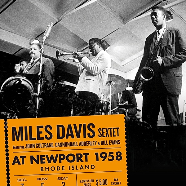 At Newport 1958, Miles Sextet Davis