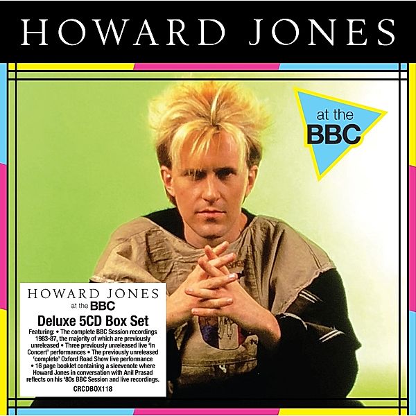 At The Bbc (5cd Clamshell Box), Howard Jones