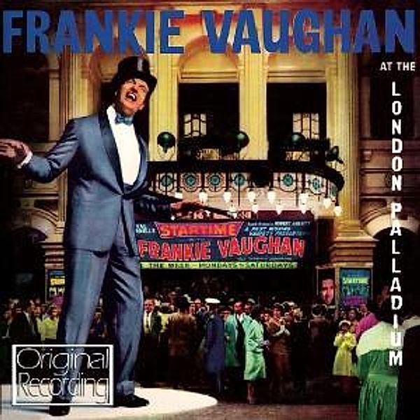 At The London Palladium, Frankie Vaughan