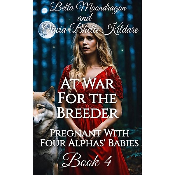At War for the Breeder (Pregnant With Four Alphas' Babies, #4) / Pregnant With Four Alphas' Babies, Bella Moondragon, Olivia Bhelle Kildare