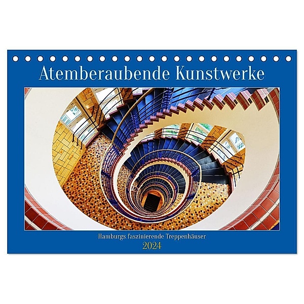 Atemberaubende Kunstwerke (Tischkalender 2024 DIN A5 quer), CALVENDO Monatskalender, Joe Aichner