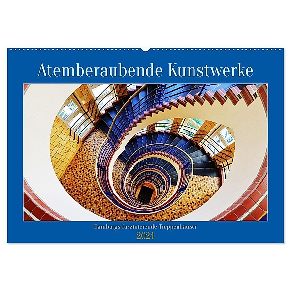 Atemberaubende Kunstwerke (Wandkalender 2024 DIN A2 quer), CALVENDO Monatskalender, Joe Aichner