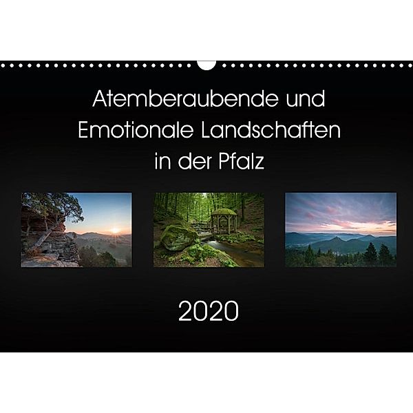 Atemberaubende und Emotionale Landschaften in der Pfalz (Wandkalender 2020 DIN A3 quer), Anna Wojtas