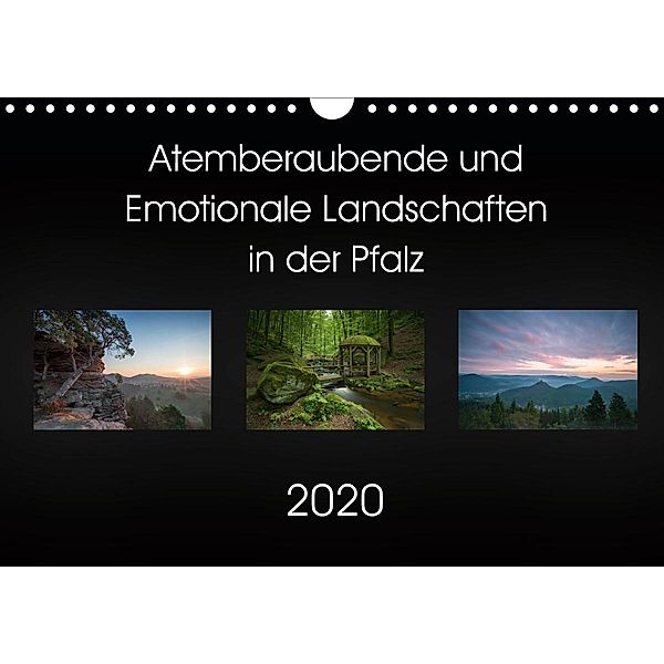 Atemberaubende und Emotionale Landschaften in der Pfalz (Wandkalender 2020 DIN A4 quer), Anna Wojtas