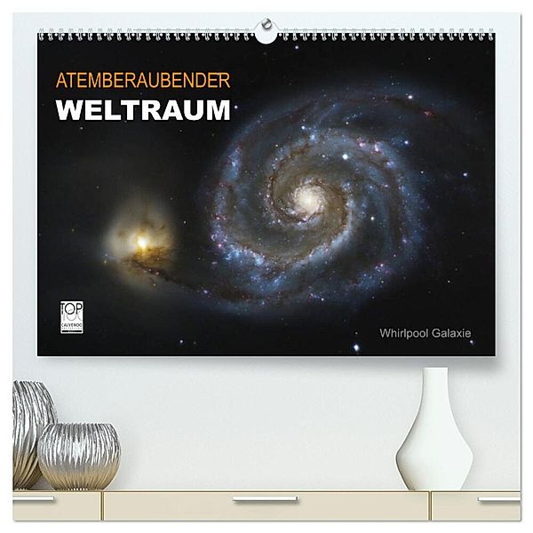 Atemberaubender Weltraum (hochwertiger Premium Wandkalender 2024 DIN A2 quer), Kunstdruck in Hochglanz, Roland Störmer