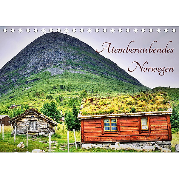 Atemberaubendes Norwegen (Tischkalender 2019 DIN A5 quer), Kris Weber