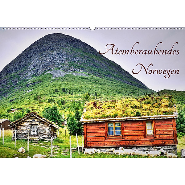 Atemberaubendes Norwegen (Wandkalender 2019 DIN A2 quer), Kris Weber