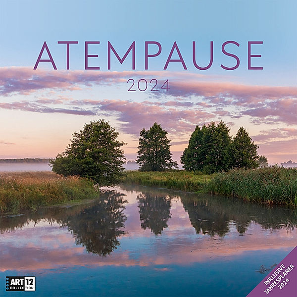 Atempause Kalender 2024 - 30x30, Ackermann Kunstverlag