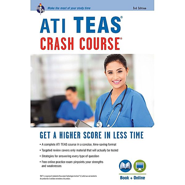 ATI TEAS Crash Course®  Book + Online / Nursing Test Prep, John Allen