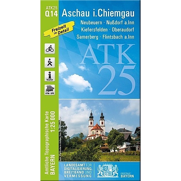 ATK25 Amtliche Topographische Karte 1:25000 Bayern / Q14 / Amtliche Topographische Karte Bayern Aschau i.Chiemgau