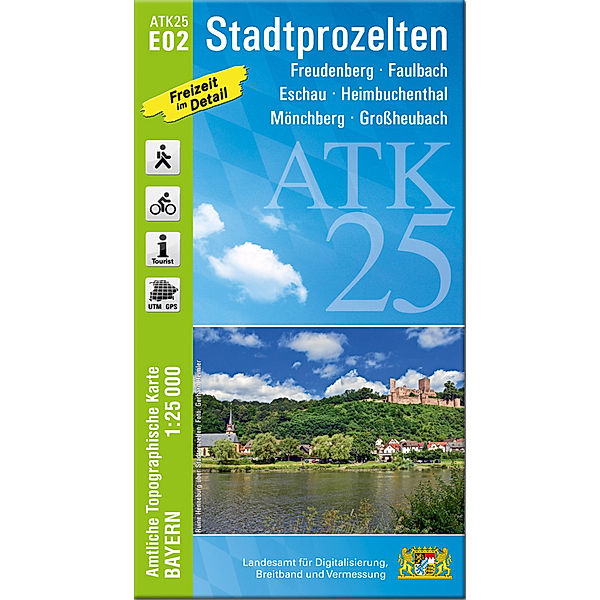 ATK25 Amtliche Topographische Karte 1:25000 Bayern / ATK25-E02 Stadtprozelten (Amtliche Topographische Karte 1:25000)