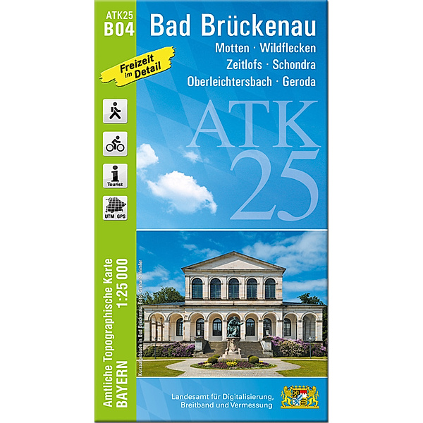 ATK25-B04 Bad Brückenau (Amtliche Topographische Karte 1:25000)