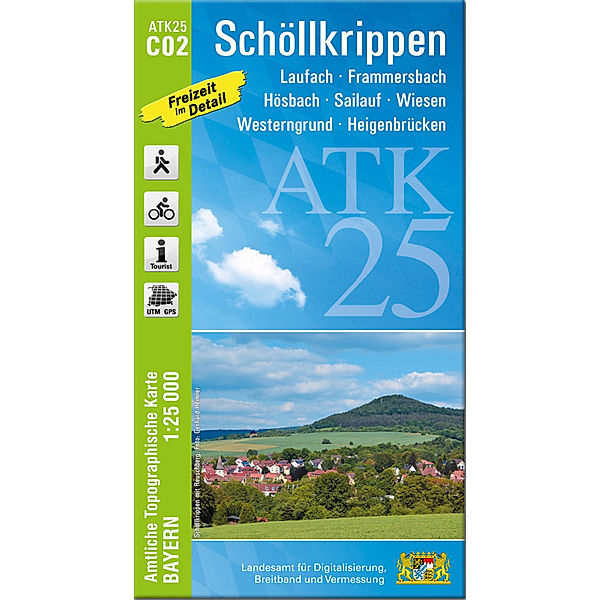ATK25-C02 Schöllkrippen (Amtliche Topographische Karte 1:25000)