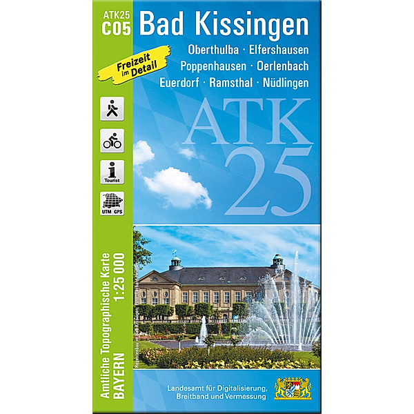 ATK25-C05 Bad Kissingen (Amtliche Topographische Karte 1:25000)