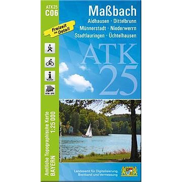 ATK25-C06 Massbach (Amtliche Topographische Karte 1:25000)