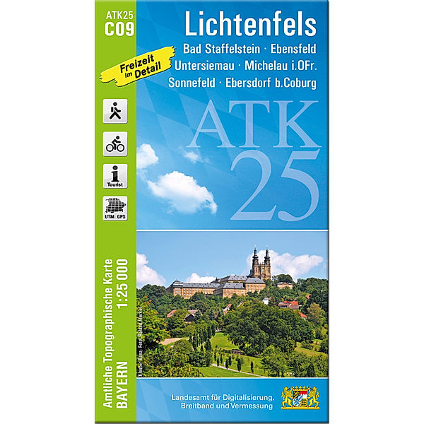 ATK25-C09 Lichtenfels (Amtliche Topographische Karte 1:25000)