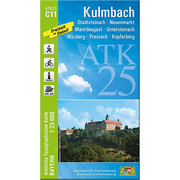 ATK25-C11 Kulmbach (Amtliche Topographische Karte 1:25000)