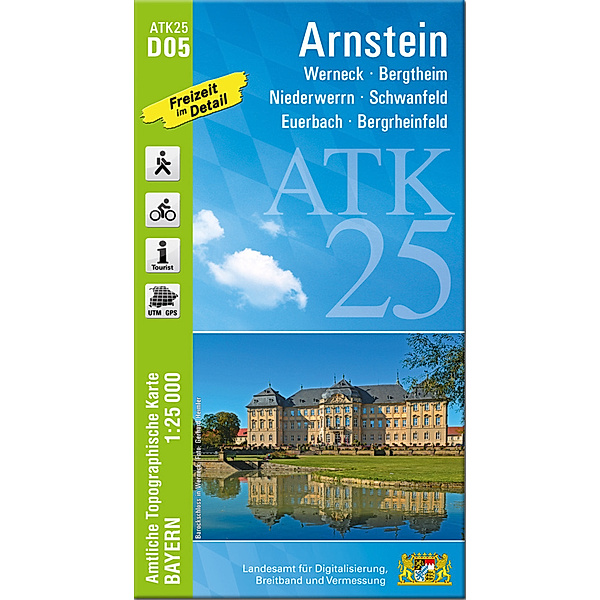 ATK25-D05 Arnstein (Amtliche Topographische Karte 1:25000)