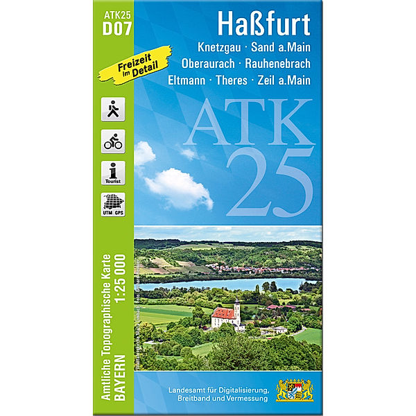 ATK25-D07 Haßfurt (Amtliche Topographische Karte 1:25000)