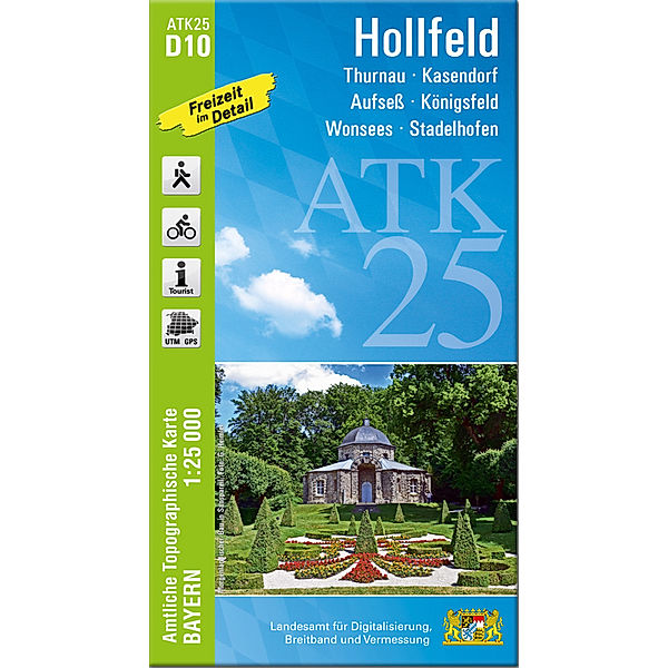 ATK25-D10 Hollfeld (Amtliche Topographische Karte 1:25000)