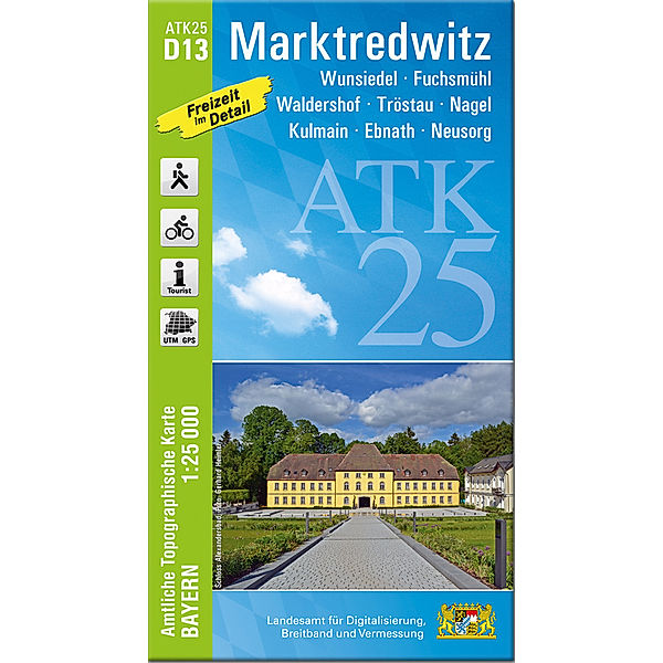 ATK25-D13 Marktredwitz (Amtliche Topographische Karte 1:25000)