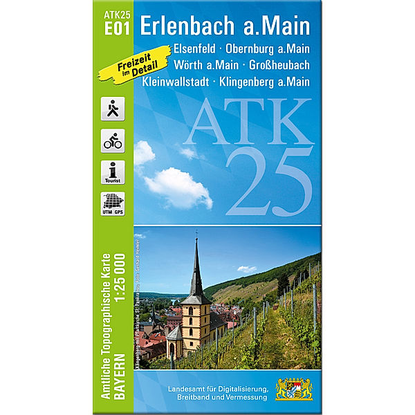 ATK25-E01 Erlenbach a.Main (Amtliche Topographische Karte 1:25000)