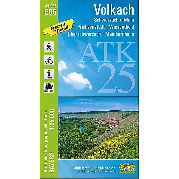 ATK25-E06 Volkach (Amtliche Topographische Karte 1:25000)