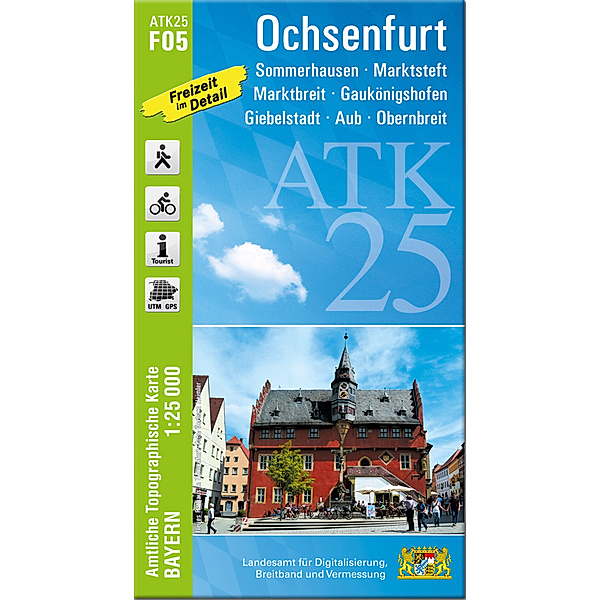 ATK25-F05 Ochsenfurt (Amtliche Topographische Karte 1:25000)