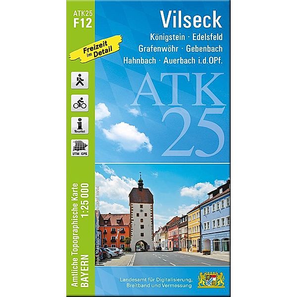 ATK25-F12 Vilseck (Amtliche Topographische Karte 1:25000)