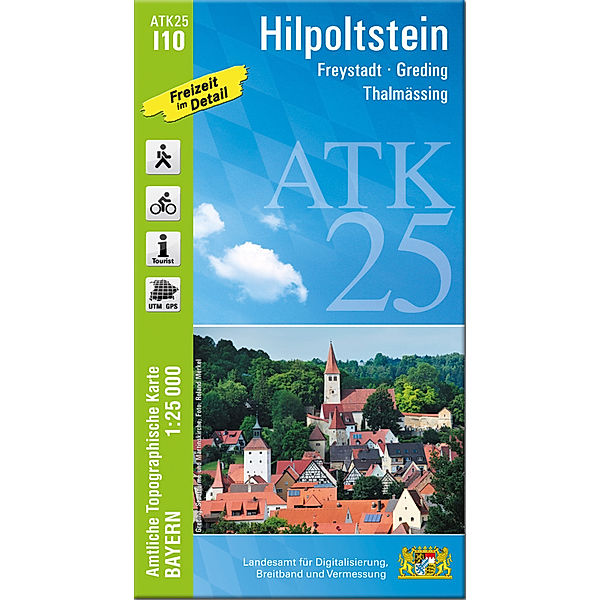 ATK25-I10 Hilpoltstein (Amtliche Topographische Karte 1:25000)