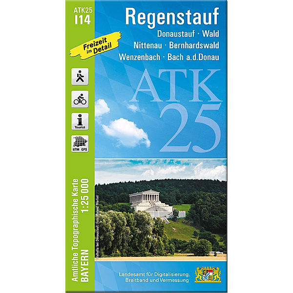 ATK25-I14 Regenstauf (Amtliche Topographische Karte 1:25000)