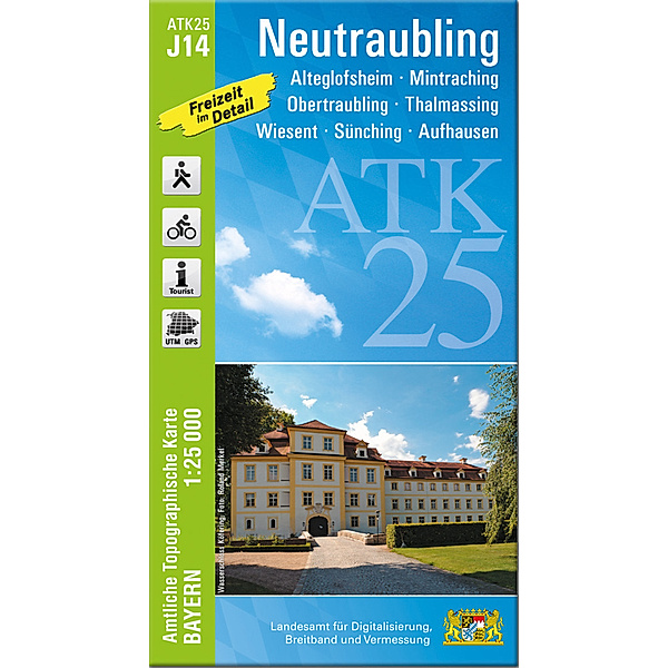 ATK25-J14 Neutraubling (Amtliche Topographische Karte 1:25000)