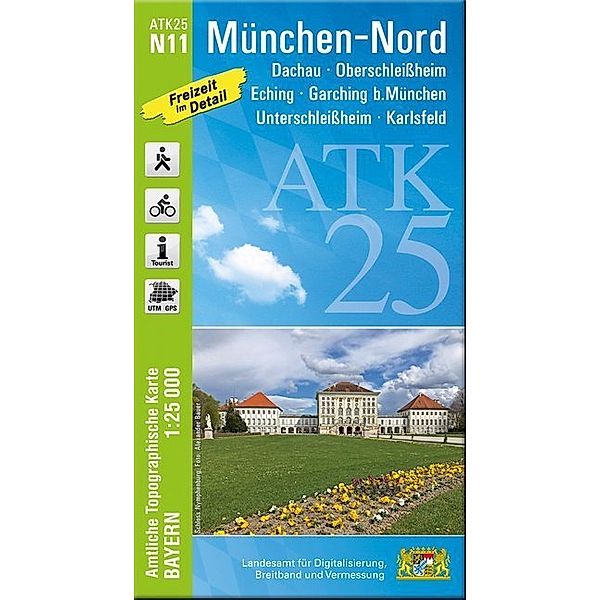 ATK25-N11 München-Nord (Amtliche Topographische Karte 1:25000)
