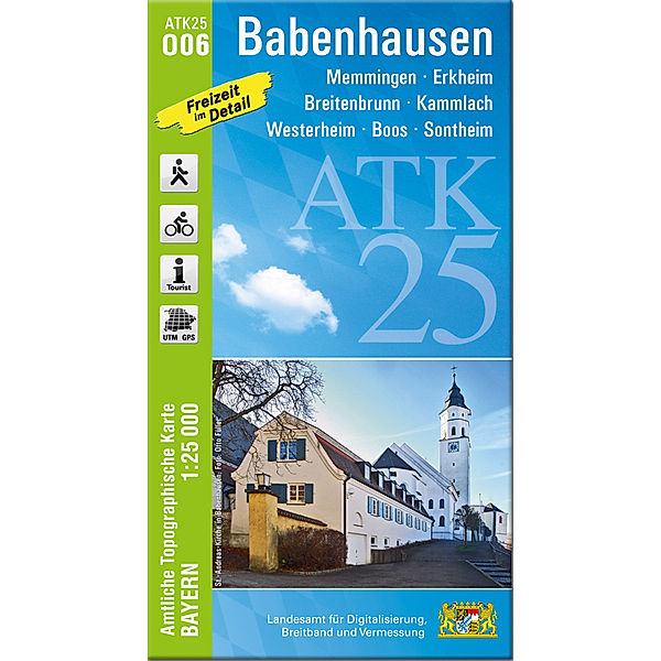 ATK25-O06 Babenhausen (Amtliche Topographische Karte 1:25000)