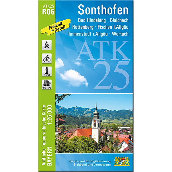 ATK25-R06 Sonthofen (Amtliche Topographische Karte 1:25000)