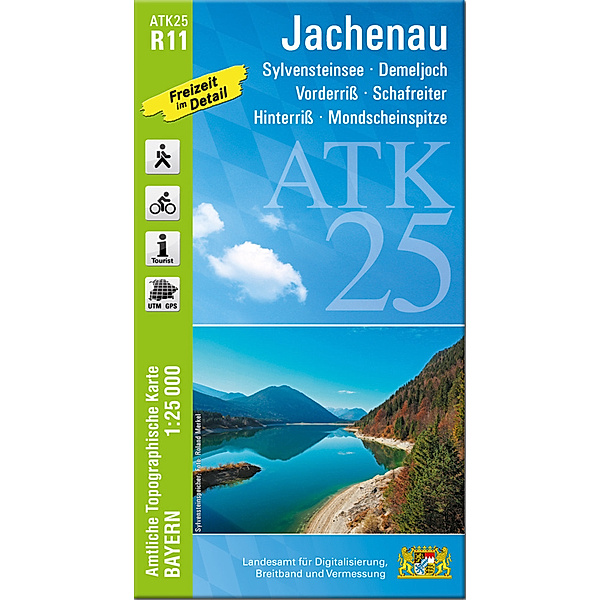 ATK25-R11 Jachenau (Amtliche Topographische Karte 1:25000)