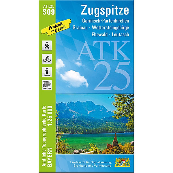 ATK25-S09 Zugspitze (Amtliche Topographische Karte 1:25000)