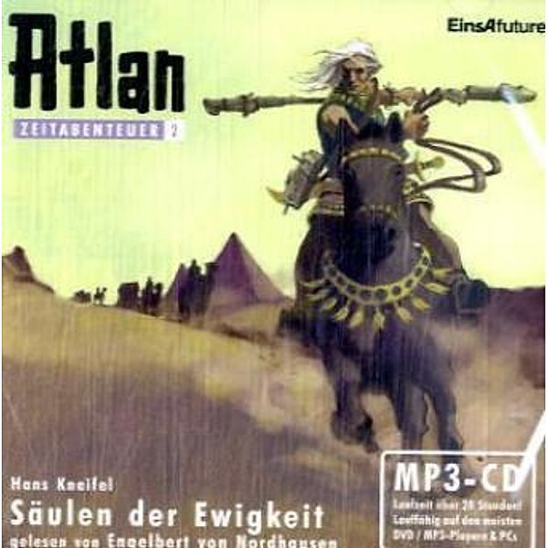 Atlan, Zeitabenteuer - Säulen der Ewigkeit,MP3-CD, Hans Kneifel