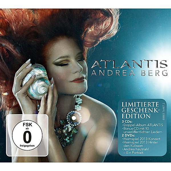 Atlantis (Geschenk-Edition, 3CDs+2DVDs), Andrea Berg